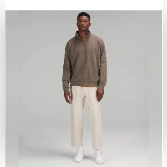 NWT!Mens Lululemon French Terry Oversized Half zip - Picture 3 of 8